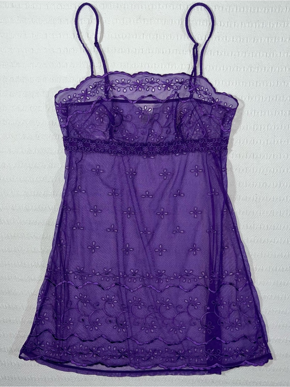 Vintage Victoria’s Secret Babydoll Slip Dress Sz S Y2K Milkmaid Fairy